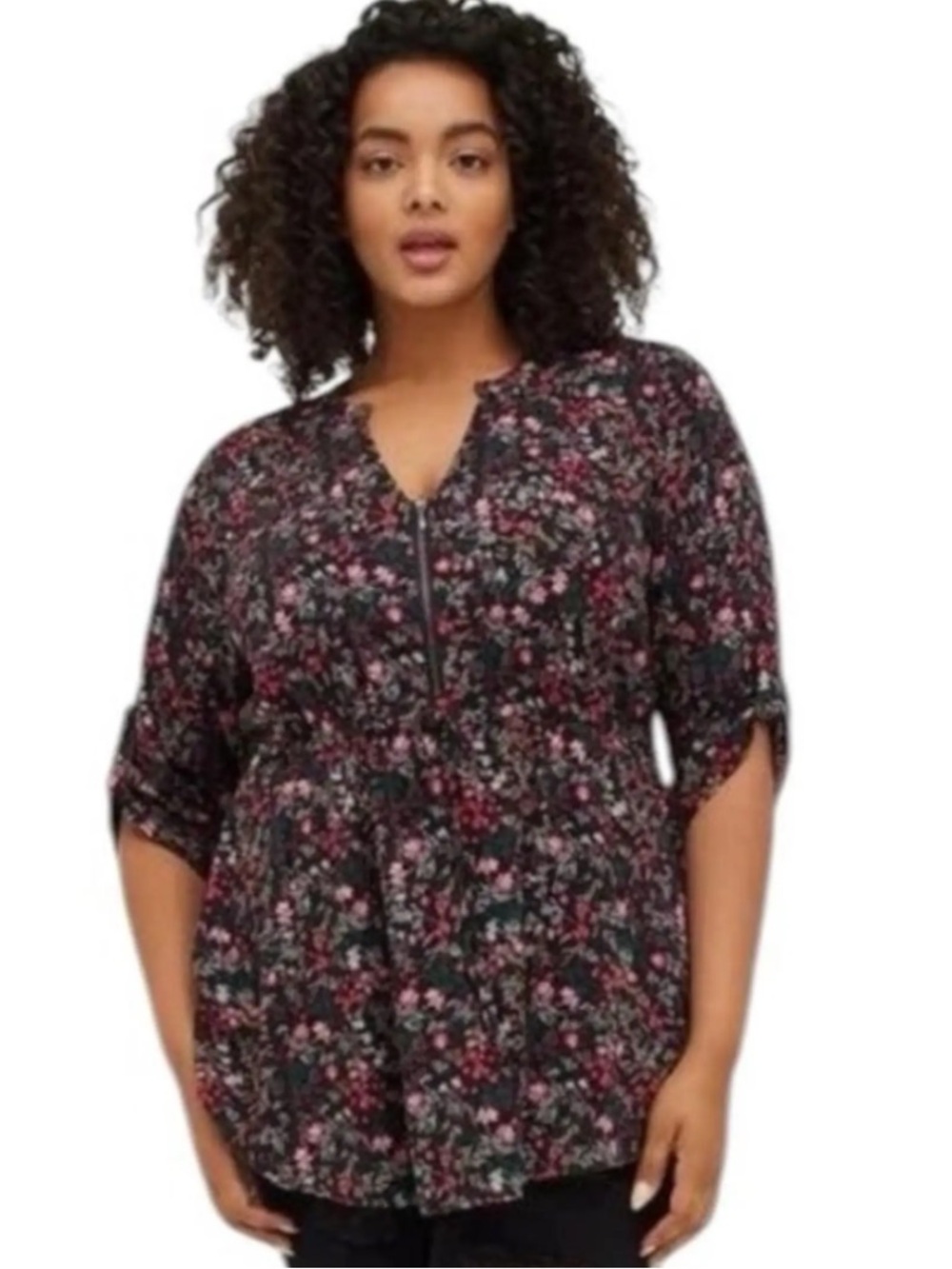 Torrid Floral Top - Picture 1 of 5
